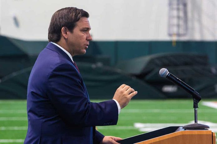 Ron DeSantis Says Florida Cops in Texas Are Making a Difference