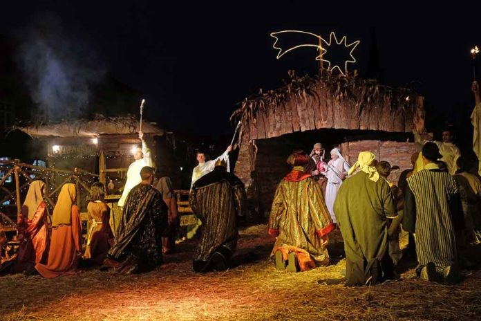 Camel Flees Nativity Causing Chaos in Kansas