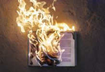 Burning Book - Photo by Freddy Kearney on Unsplash